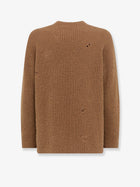 Laneus Men's Alpaca Blend Sweater Beige, view 2