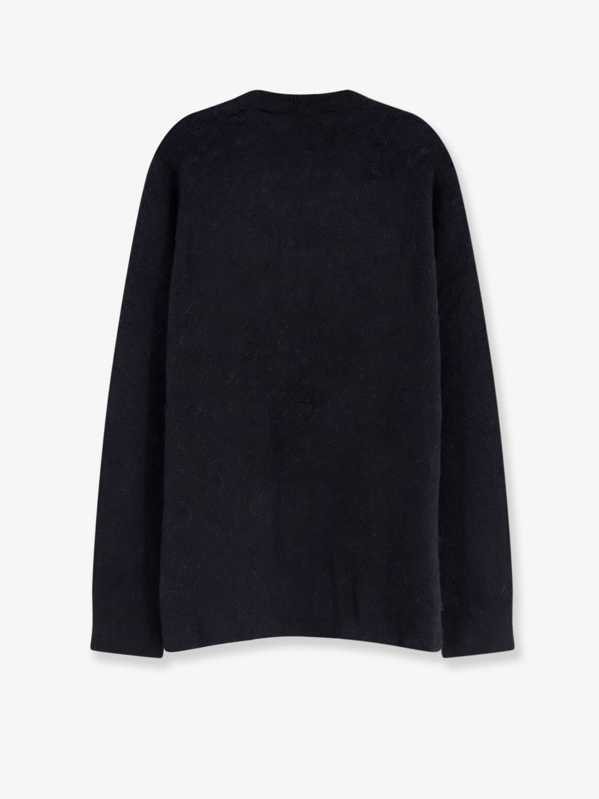 Laneus Men's Alpaca Blend Sweater Black