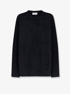 Laneus Men's Alpaca Blend Sweater Black