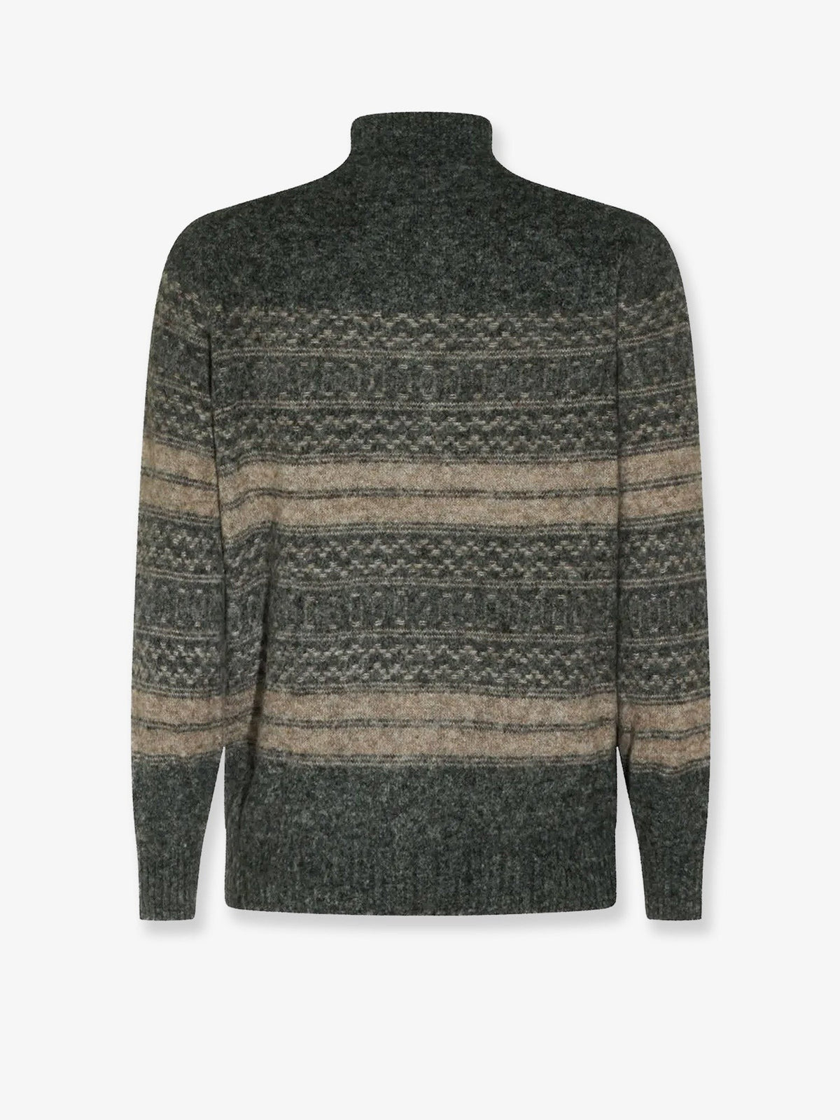 Brunello Cucinelli Men's And Wool Blend Cardigan Carbone, view 2