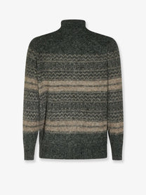 Brunello Cucinelli Men's And Wool Blend Cardigan Carbone, view 2