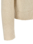Jil Sander Alpaca Wool Sweater White, view 4