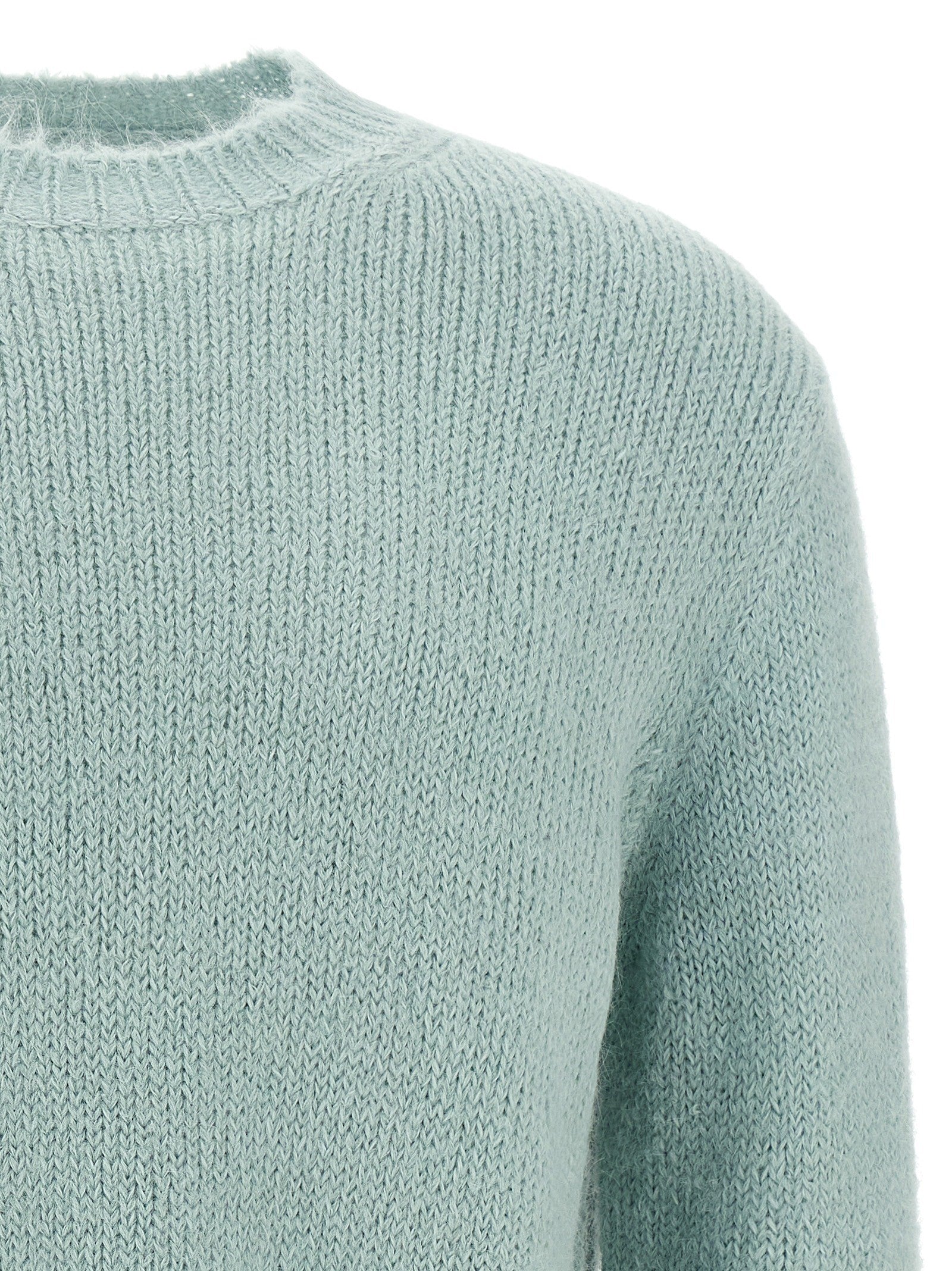 Jil Sander Alpaca Wool Sweater Blue