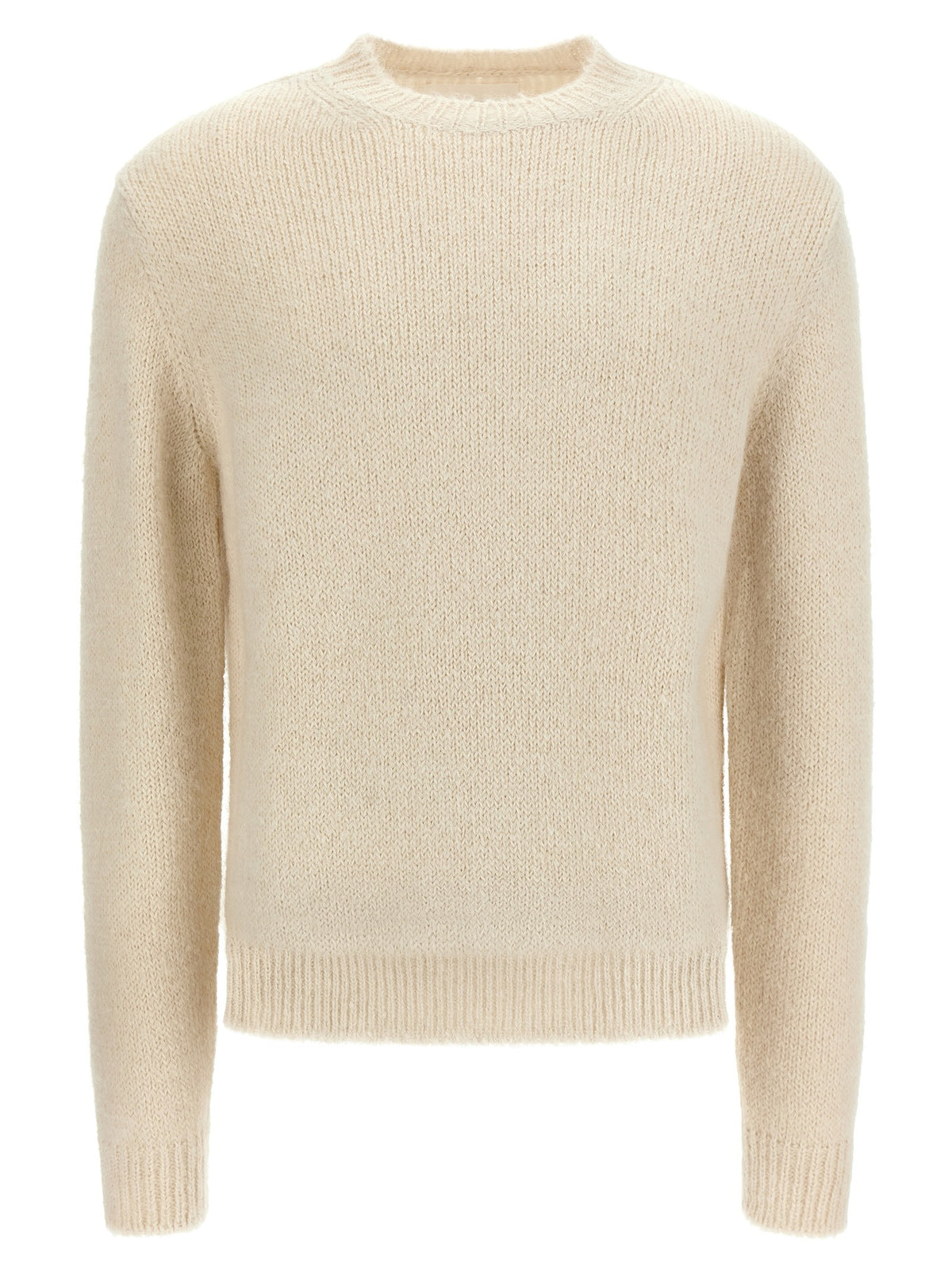 Jil Sander Alpaca Wool Sweater White