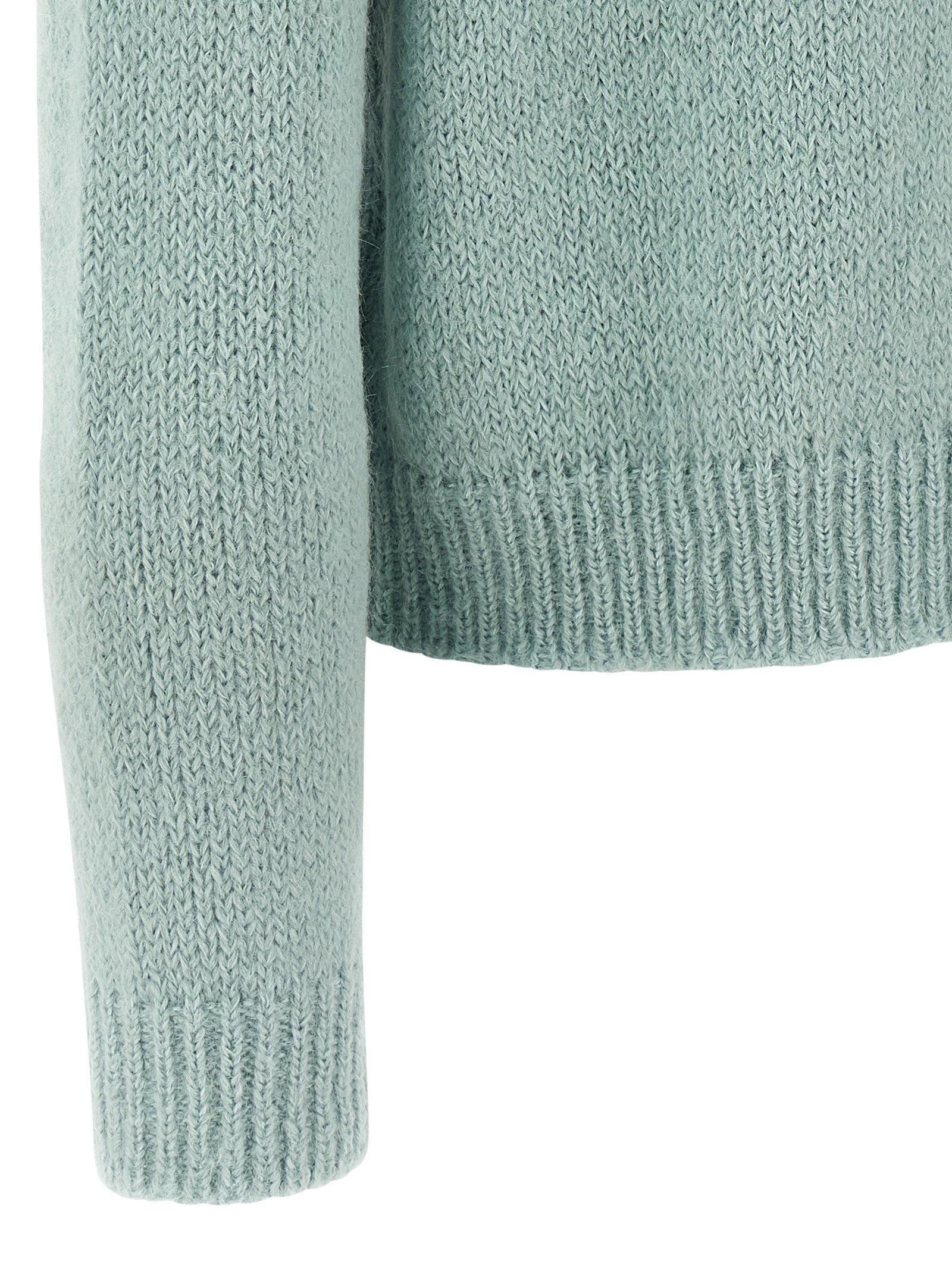 Jil Sander Alpaca Wool Sweater Blue