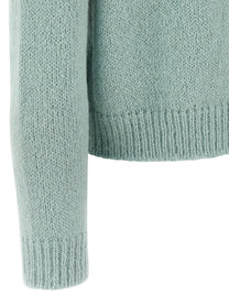 Jil Sander Alpaca Wool Sweater Blue