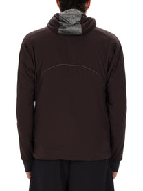 And Wander Men's Alpha Air Jacket Red And Wander