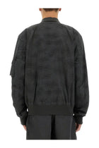 Alpha Industries Men's Laser Cut Jacket Grey, view 3