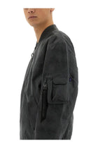 Alpha Industries Men's Laser Cut Jacket Grey, view 4