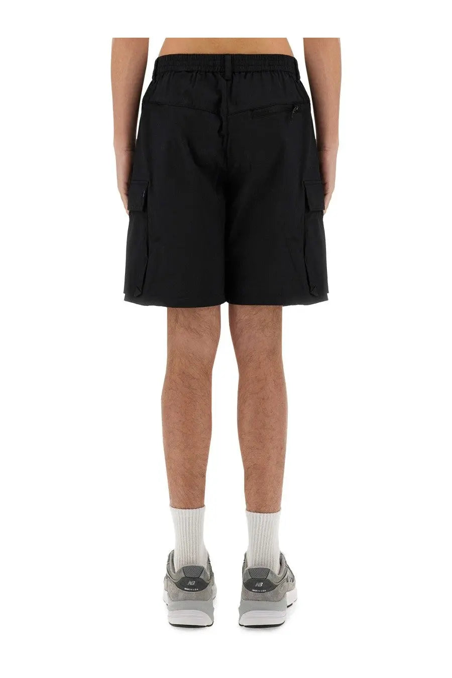 Alpha Industries Men's Short Cargo Utility Black, view 3