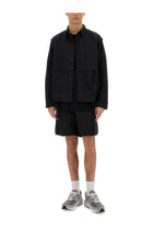 Alpha Industries Men's Utility Overshirt Black, view 2