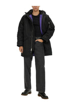 Alpha Industries Unisex Long Bomber Jacket Black, view 2