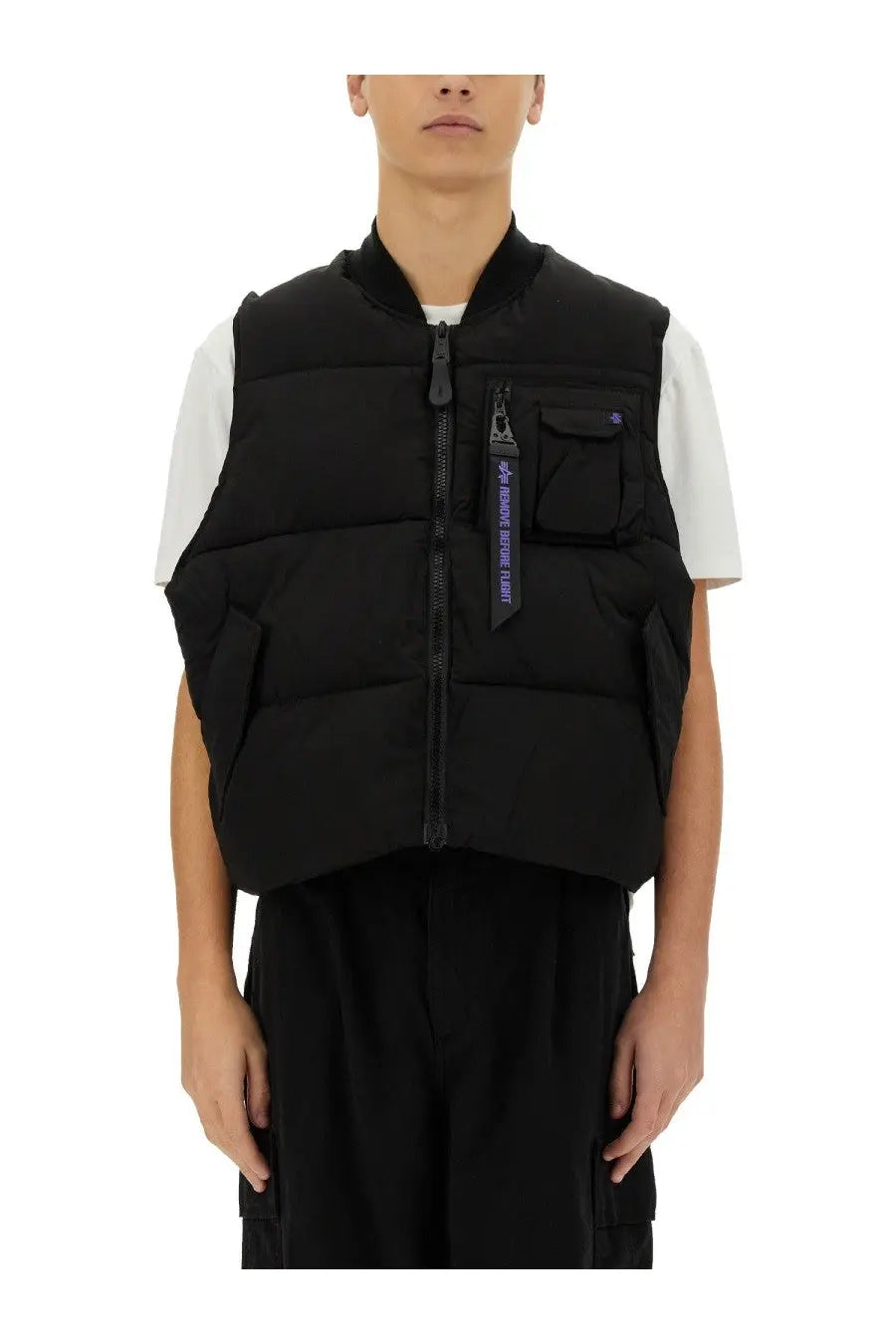 Alpha Industries Unisex Sleeveless MA Black