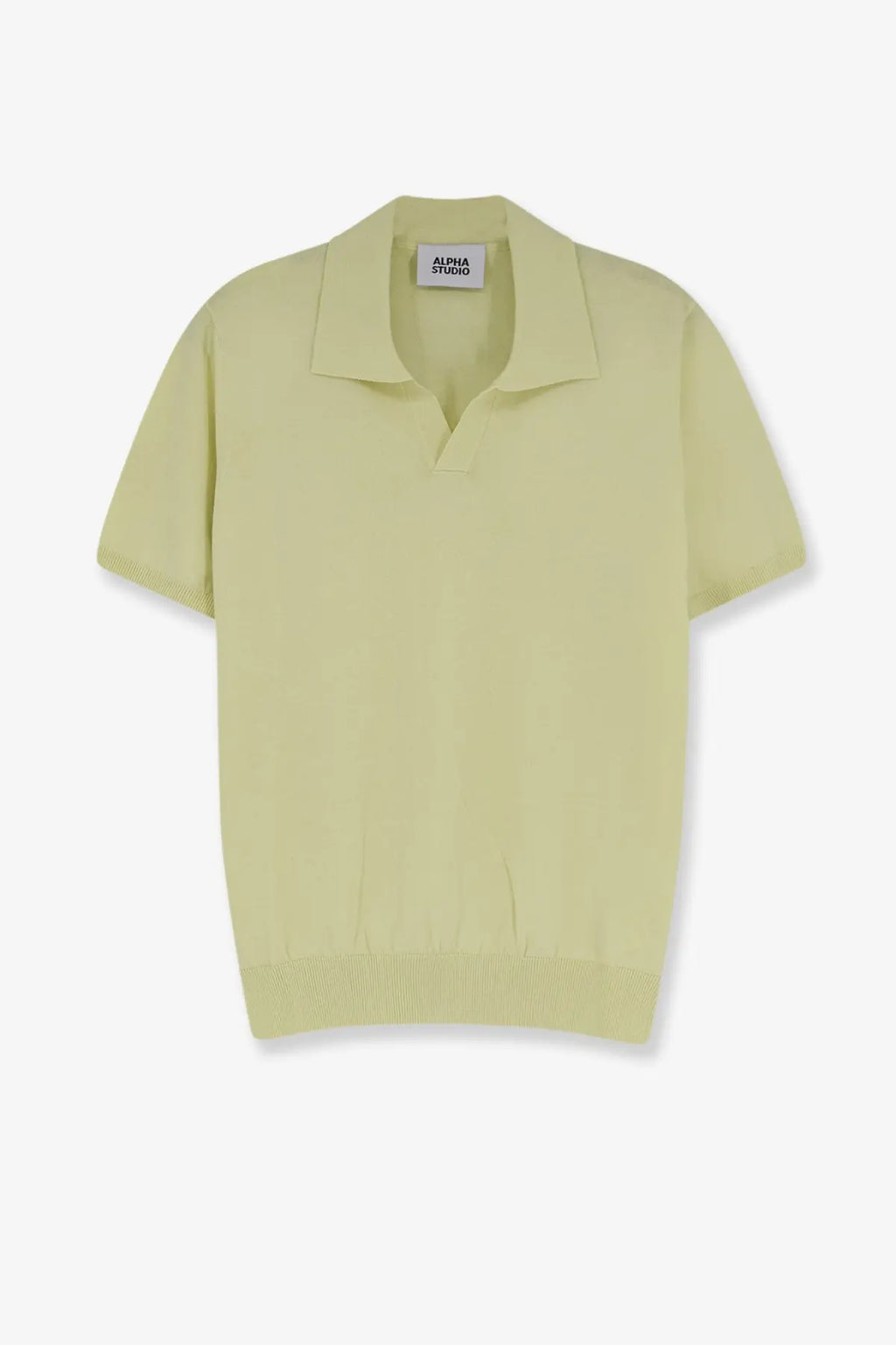 Alpha-Studio Men's Cotton Polo Shirt Green