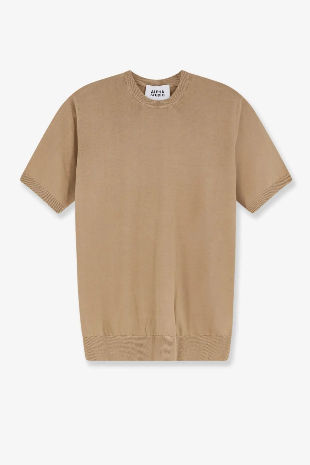 Alpha-Studio Men's Cotton Sweater Green