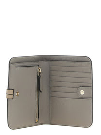 Chloé Alphabet Bi Fold Wallet Grey