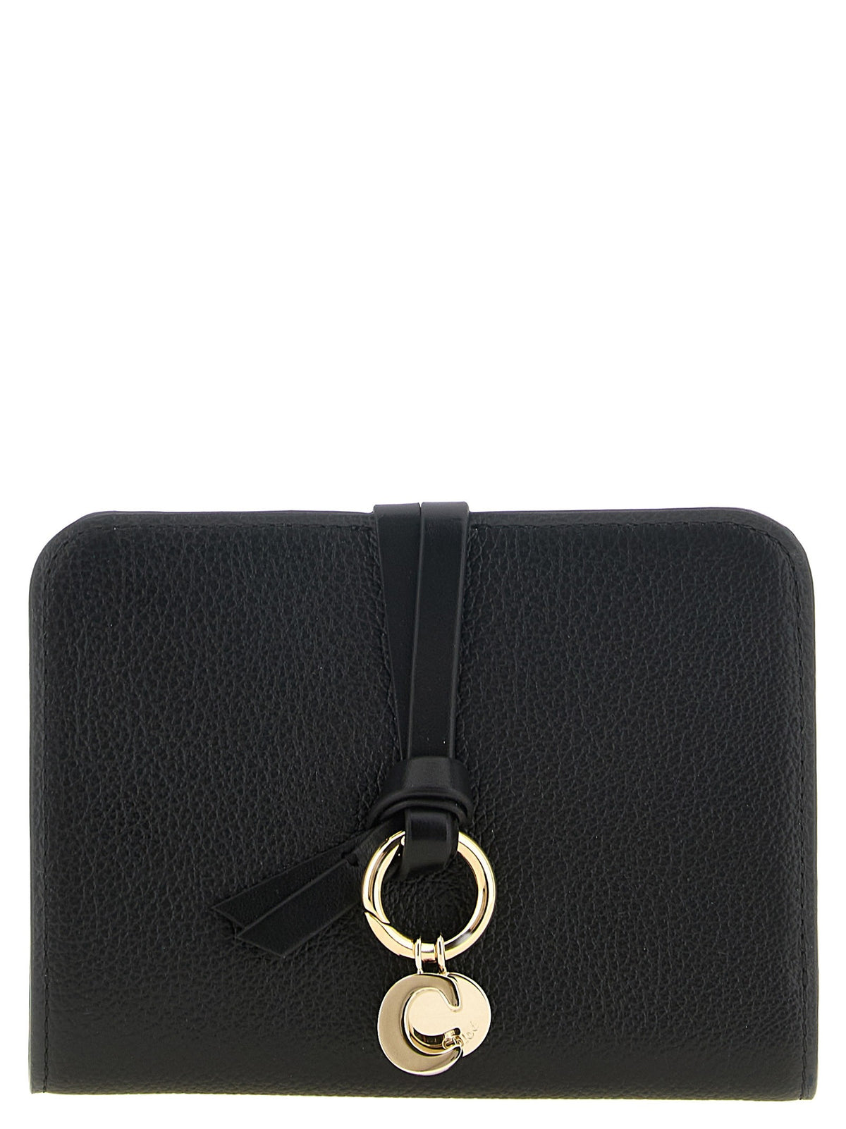 Chloé Alphabet Bifold Wallet Black