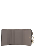 Chloé Alphabet Wallet Grey