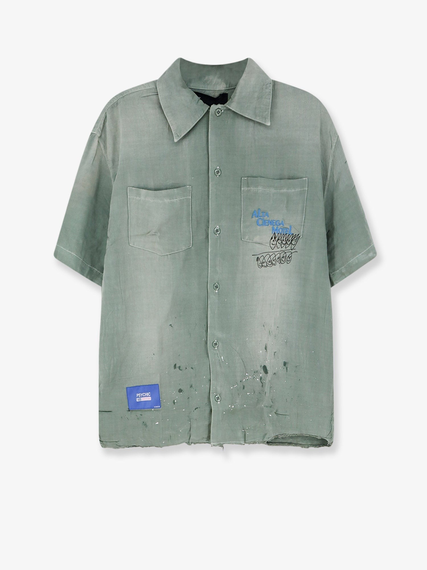 Paly Men's Alta Cinega Cotton Shirt Blue