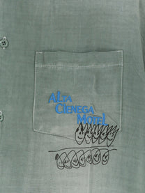 Paly Men's Alta Cinega Cotton Shirt Blue