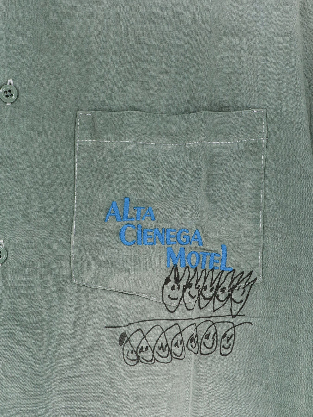Paly Men's Alta Cinega Cotton Shirt Blue, view 3