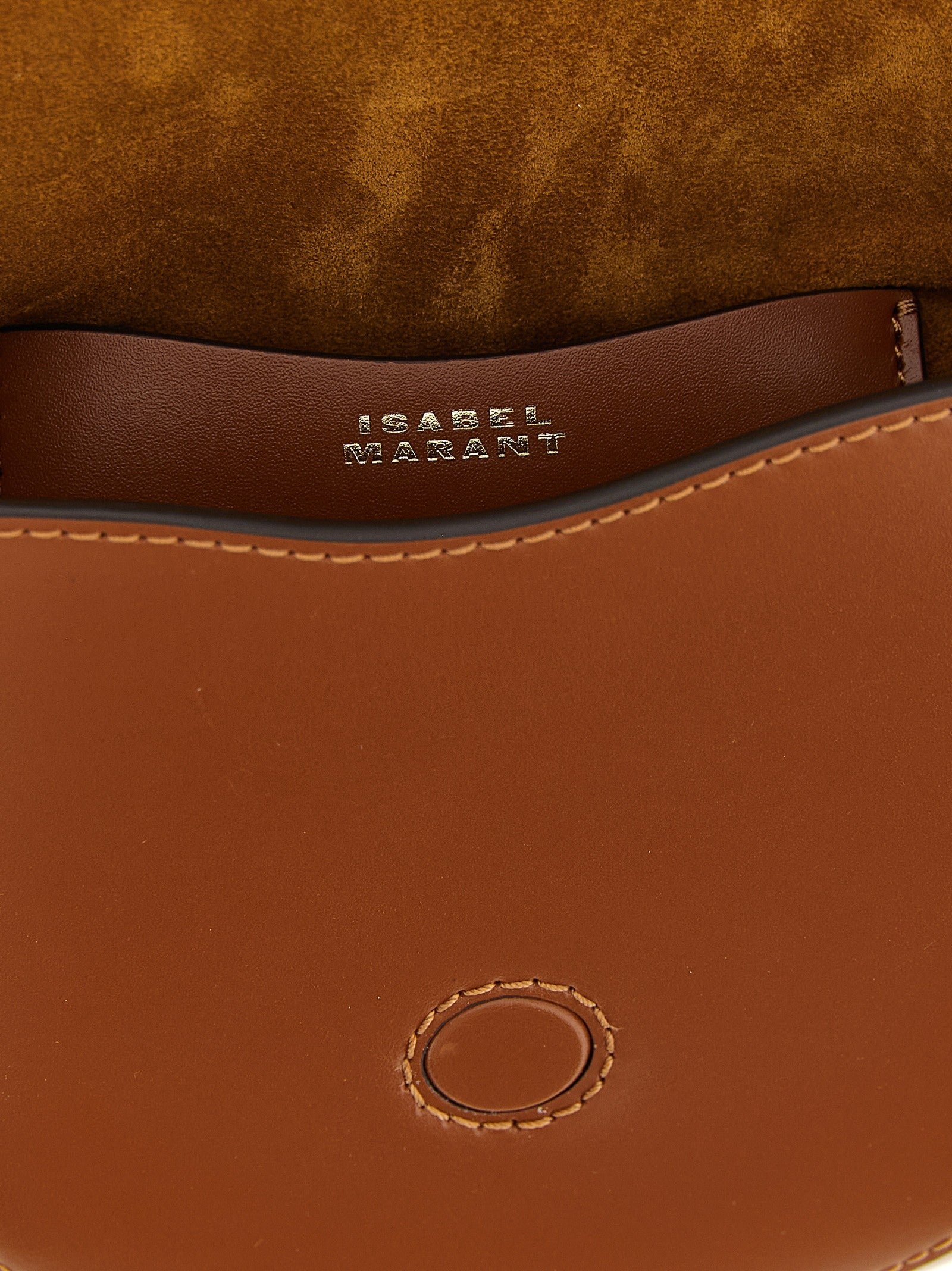 ISABEL MARANT Altay Small Crossbody Bag Brown
