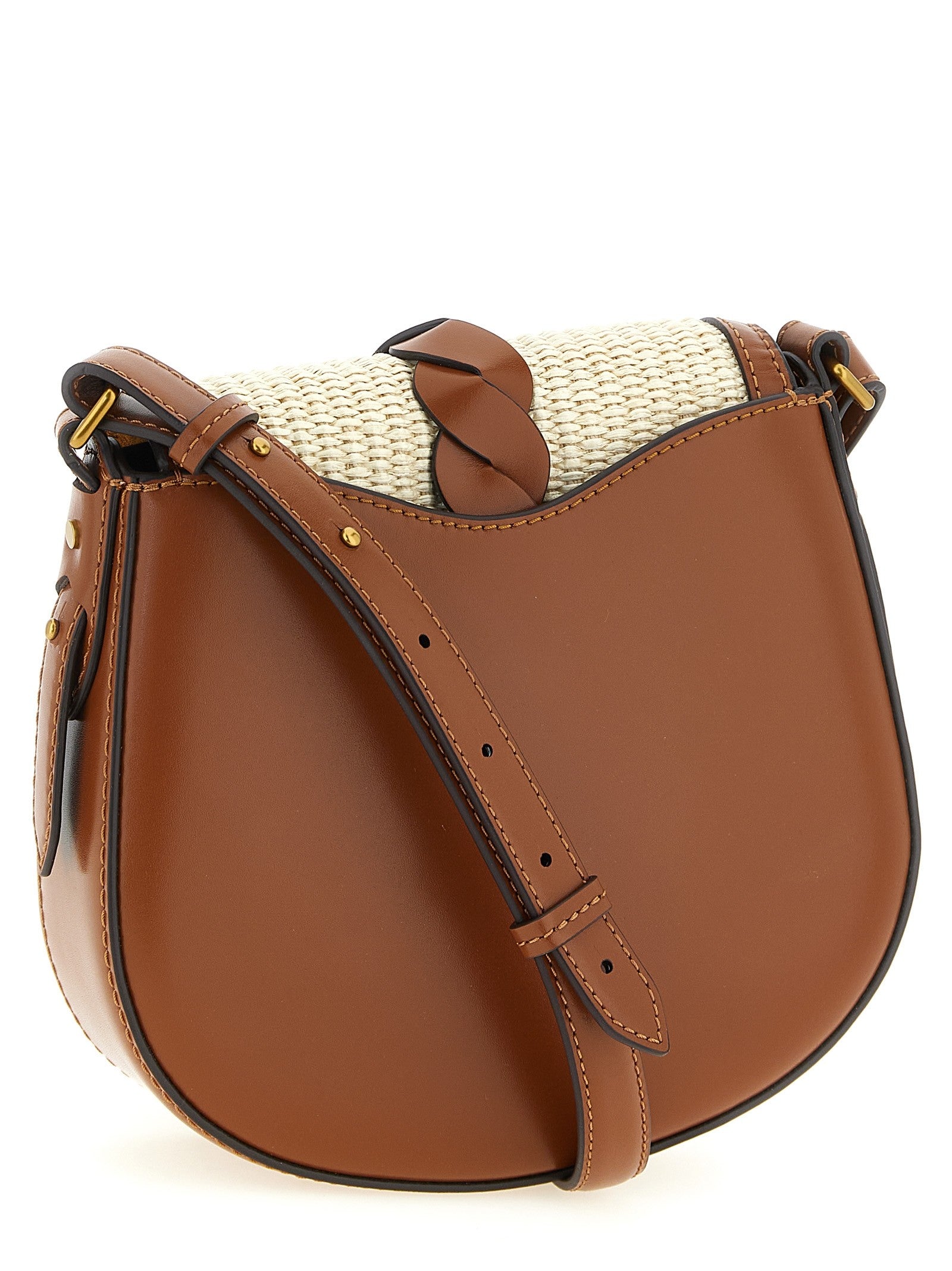 ISABEL MARANT Altay Small Crossbody Bag Brown