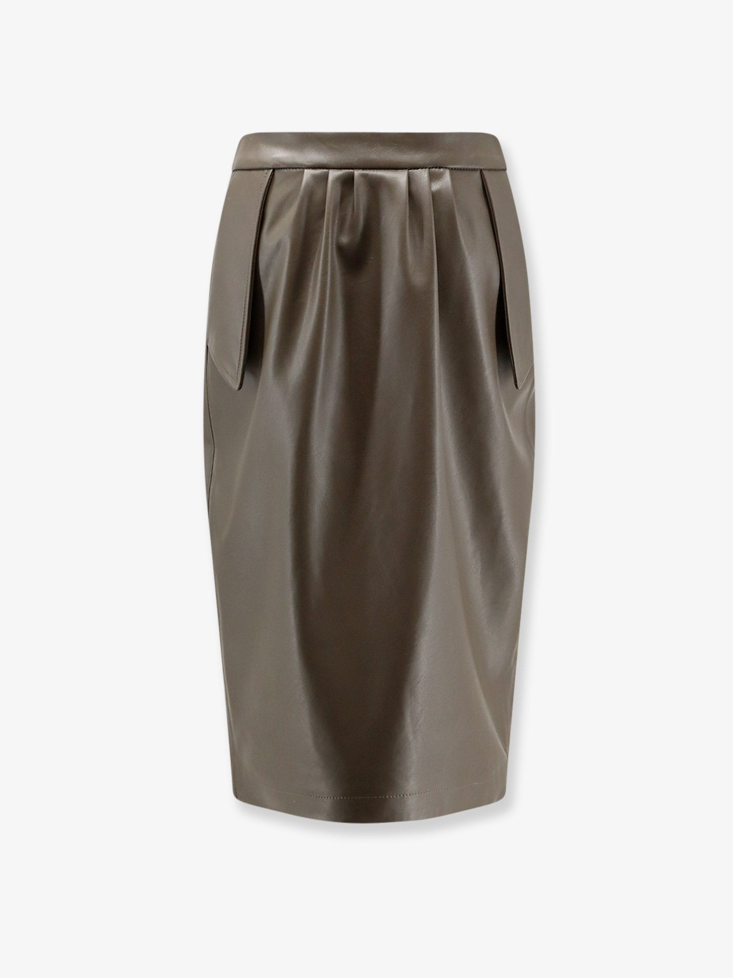 Stella McCartney Women's Alter Mat Midi Skirt Green