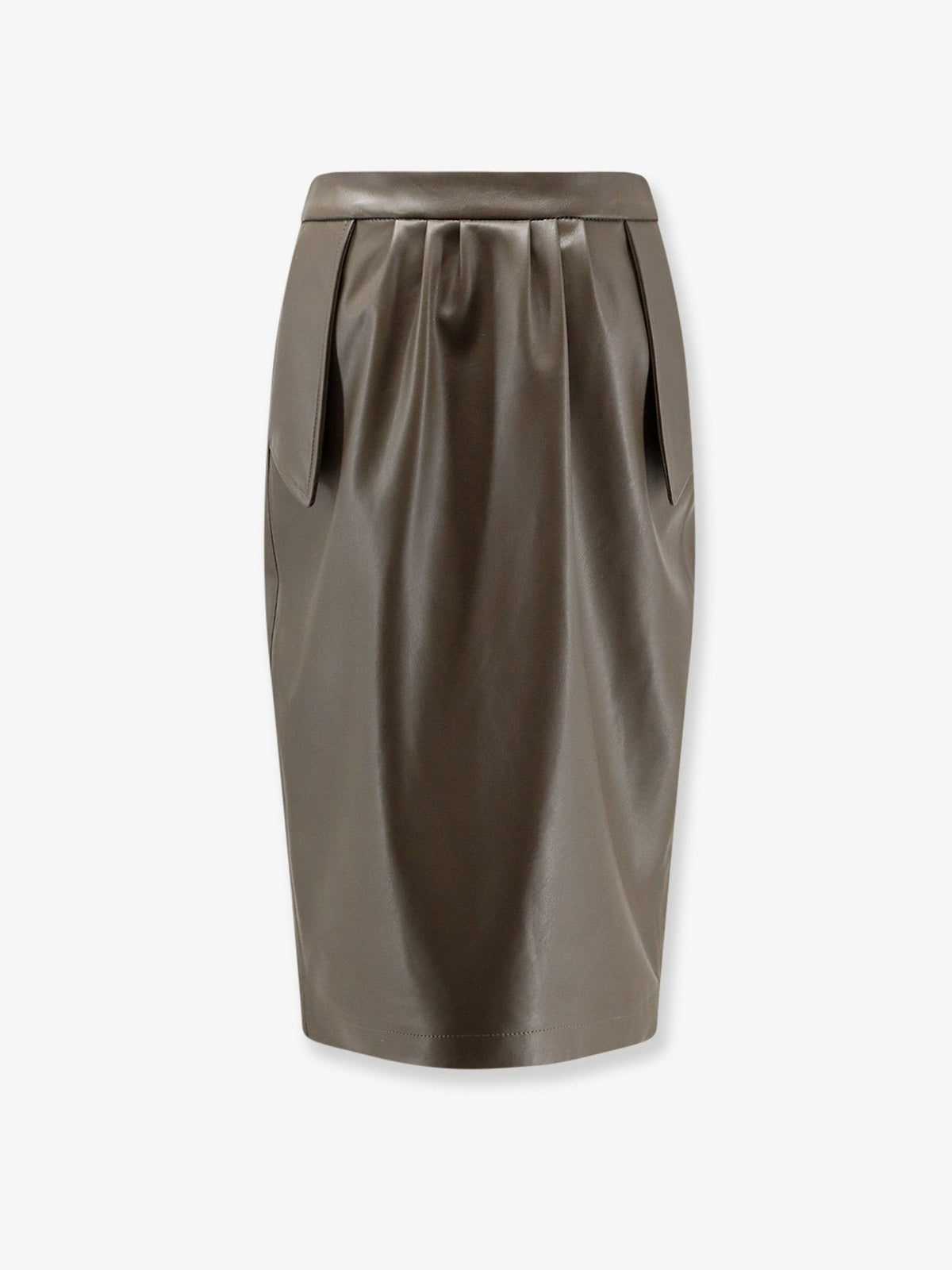 Stella McCartney Women's Alter Mat Midi Skirt Green, view 2