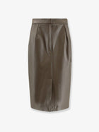 Stella McCartney Women's Alter Mat Midi Skirt Green