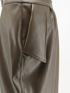 Stella McCartney Women's Alter Mat Midi Skirt Green, view 3