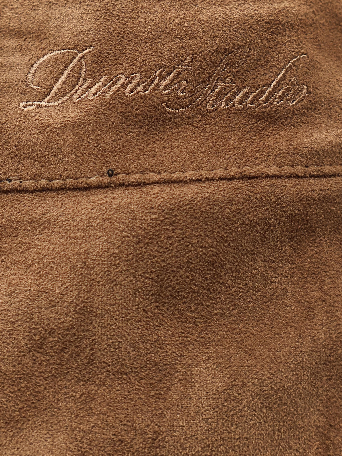 DUNST Women's Alter Suede Mini Skirt Brown