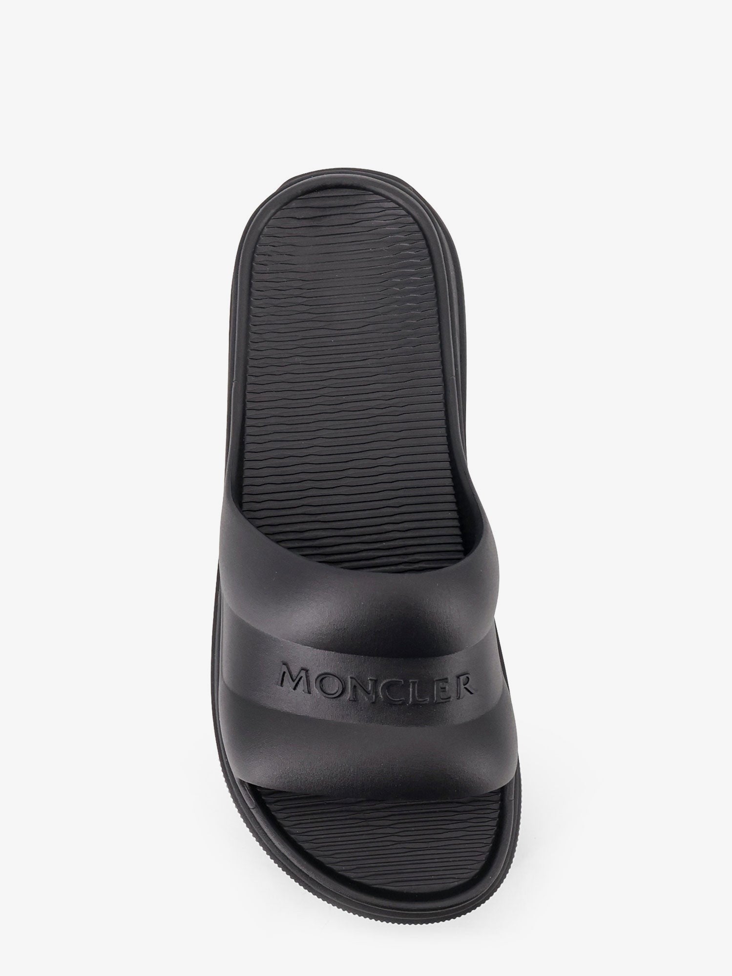 Moncler Women's Altive Rubber Sandals Black
