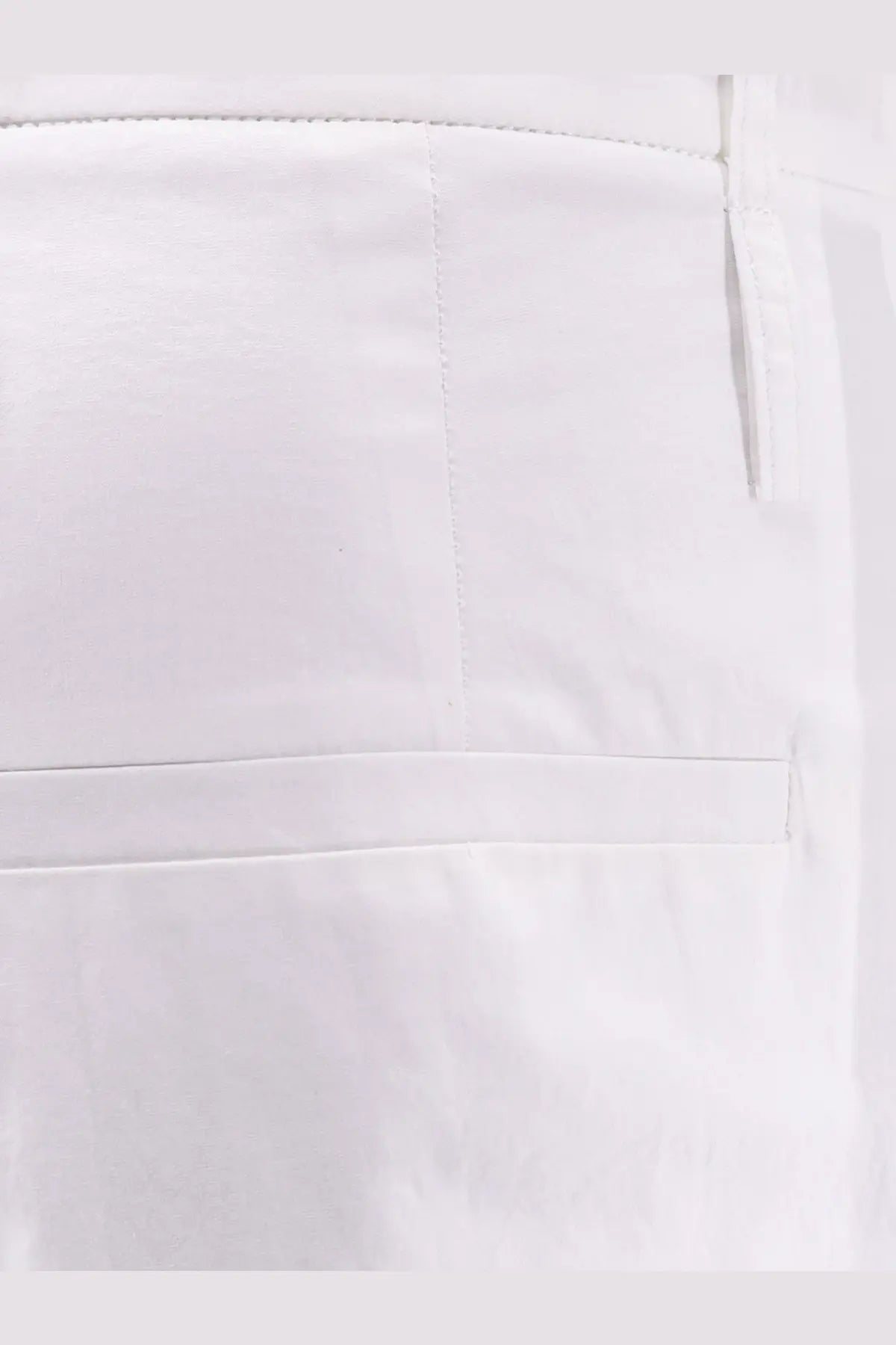 Alysi Women's Cotton Trousers White, view 4