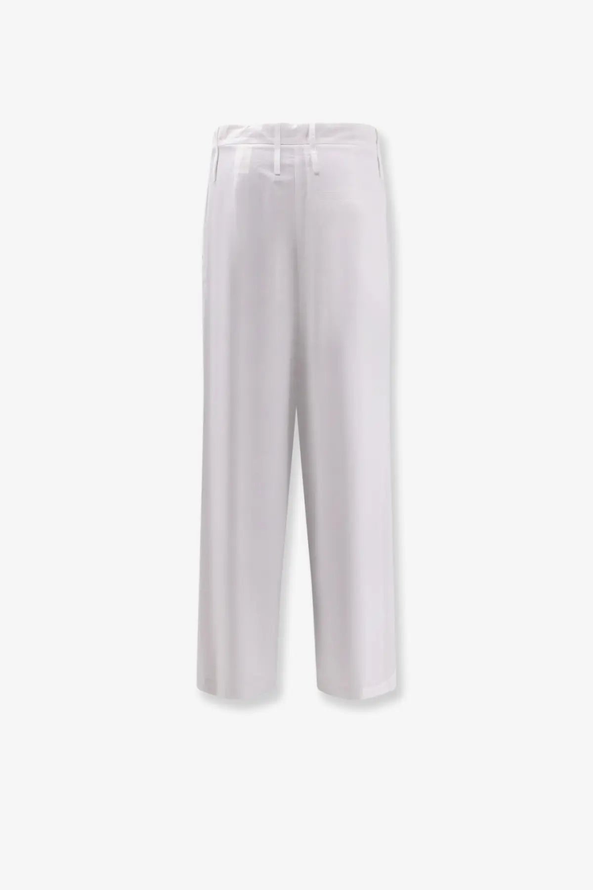 Alysi Women's Cotton Trousers White, view 3