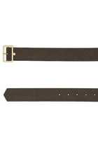 Alysi Women's Leather Belt Brown, view 2