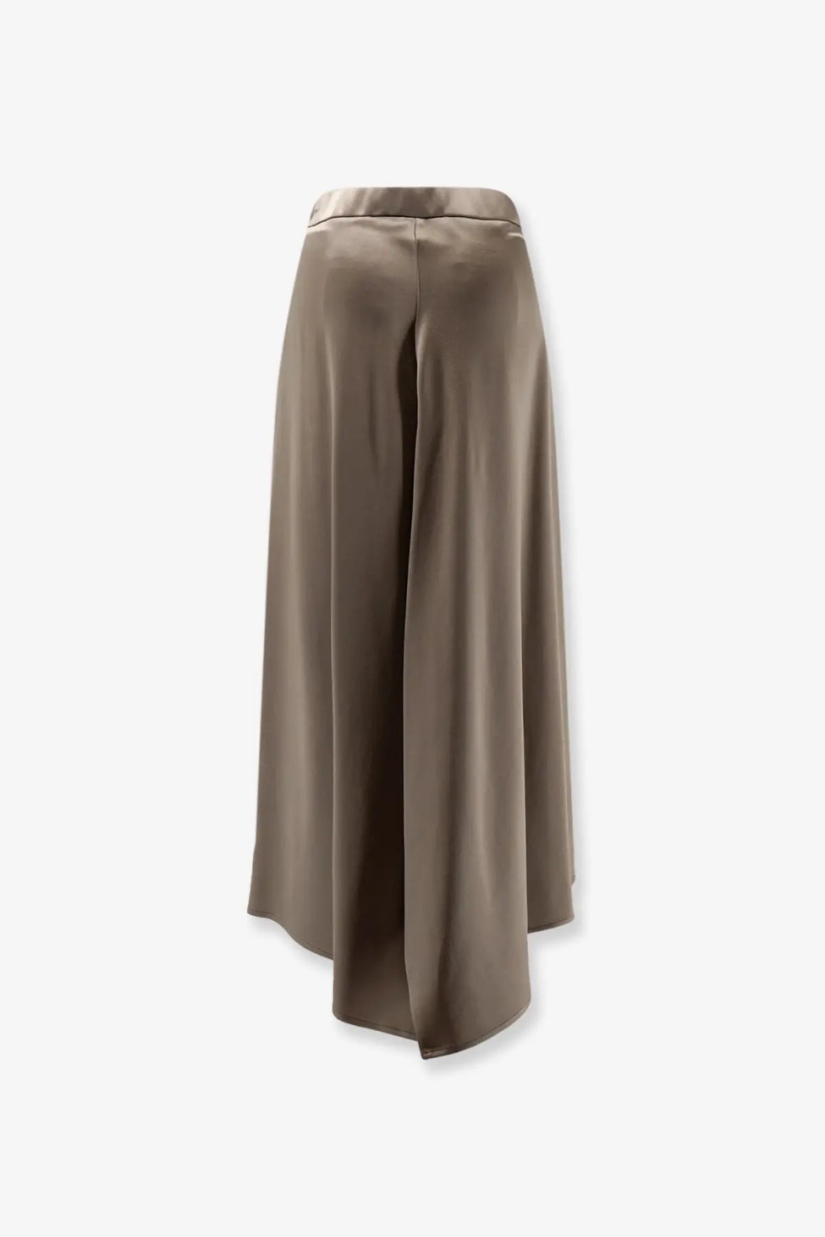 Alysi Women's Satin Skirt Beige, view 2