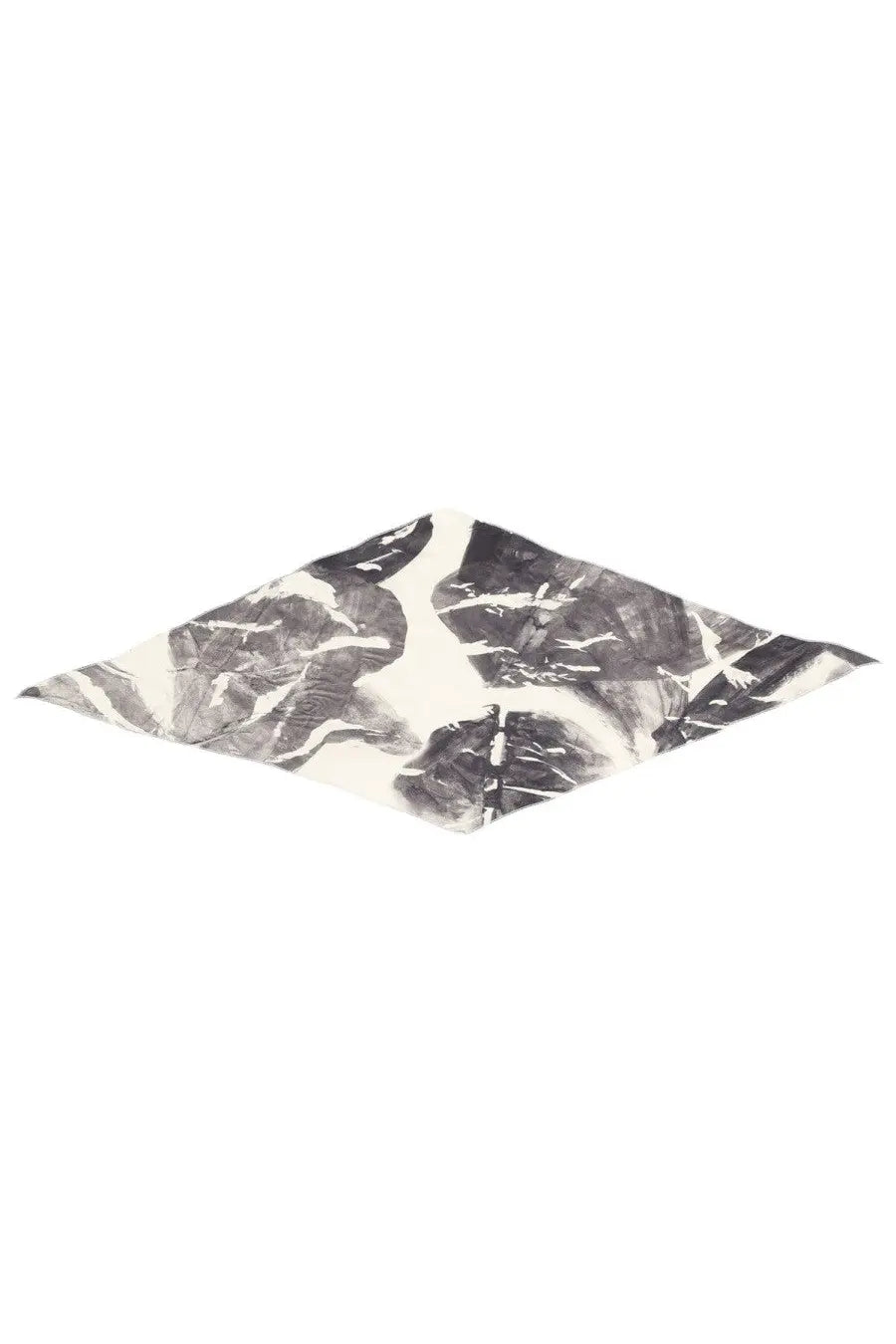 Alysi Women's Silk Scarf Black