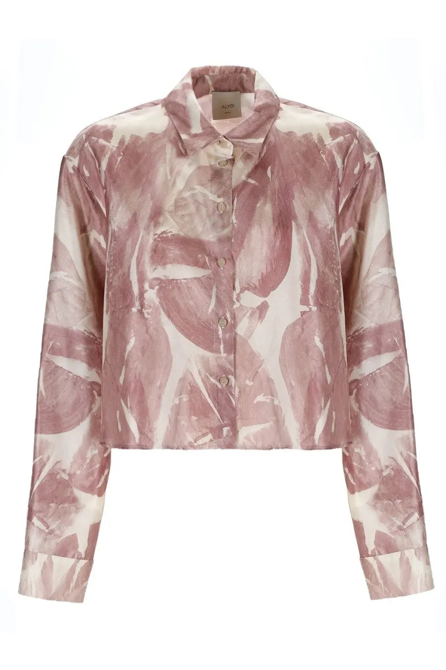 Alysi Women's Silk Shirt Pink