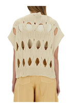 Alysi Women's Springtime Jersey Beige, view 3