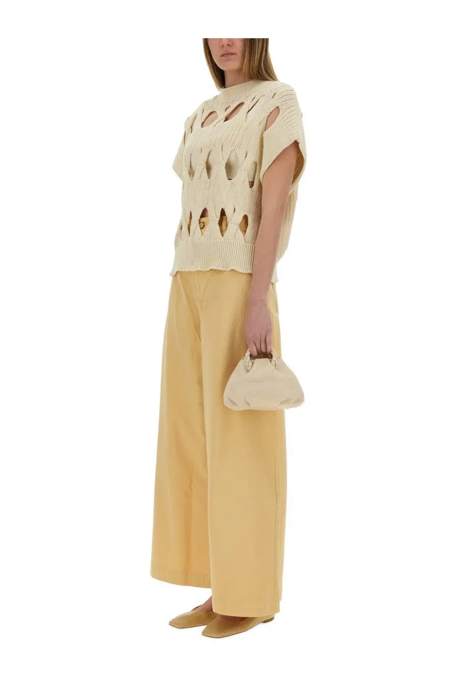 Alysi Women's Springtime Jersey Beige, view 2