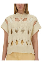 Alysi Women's Springtime Jersey Beige, view 4