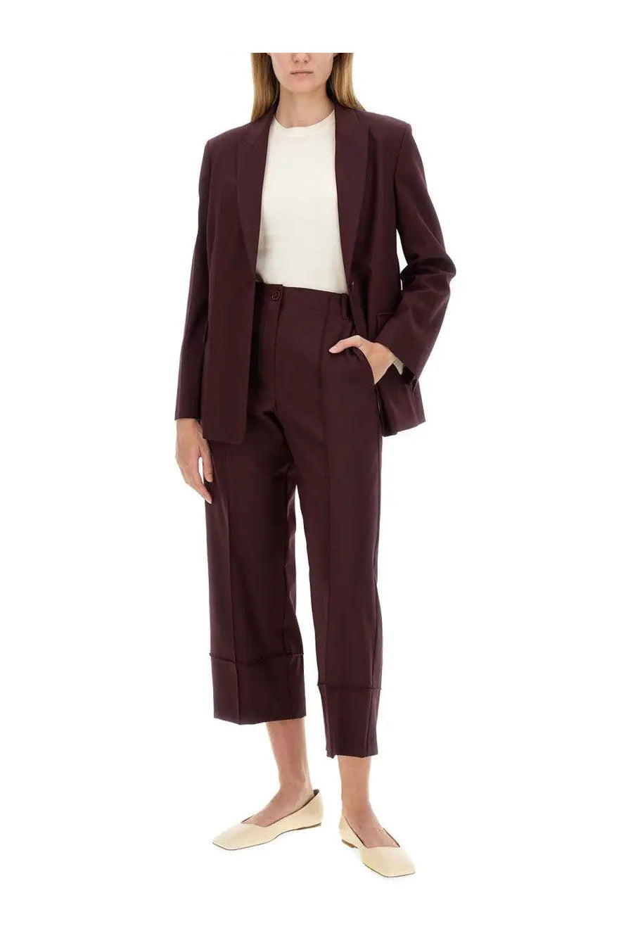 Alysi Women's Tailored Jacket Red, view 2