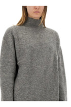 Alysi Women's Turtleneck Shirt Grey, view 4