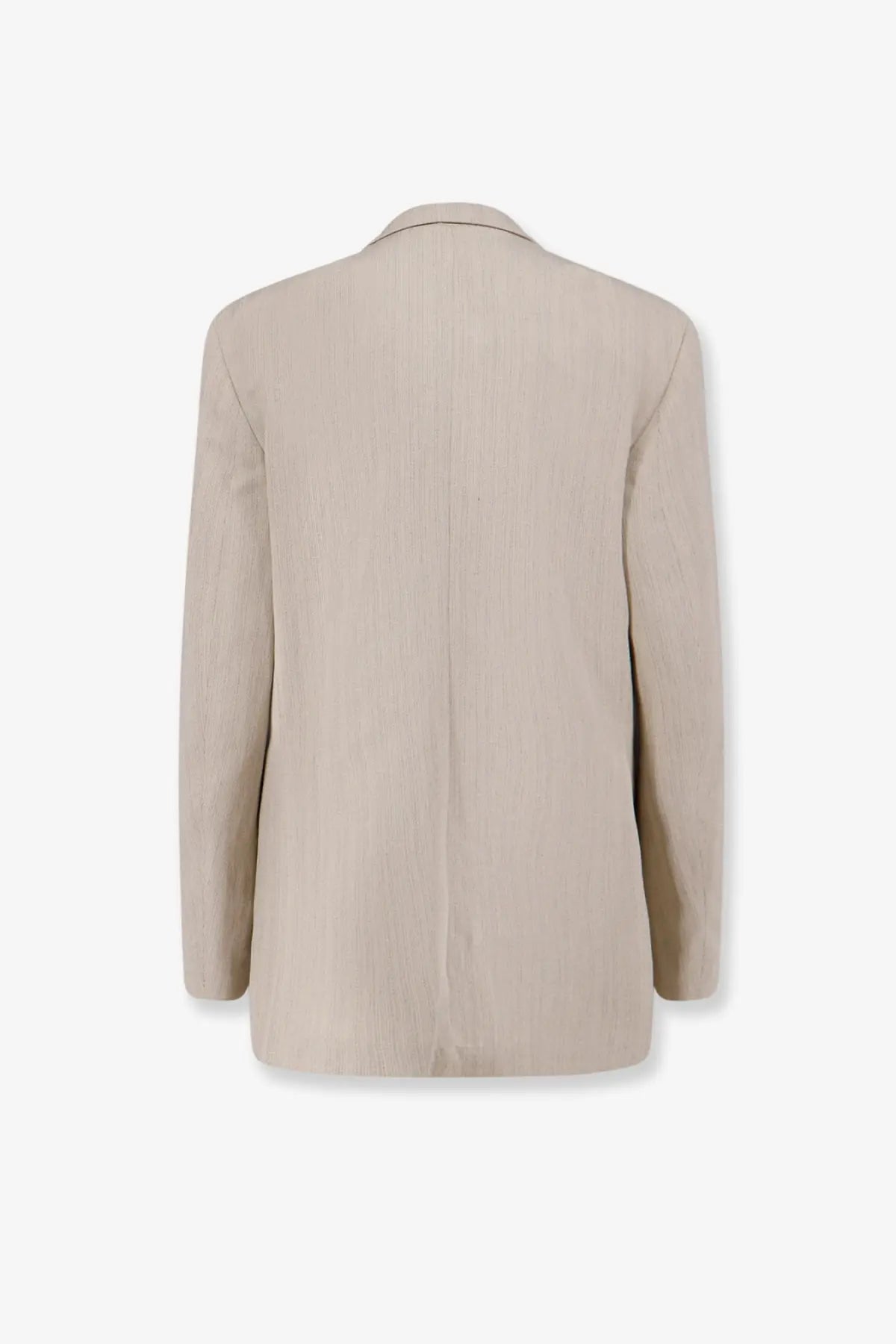 Alysi Women's Viscose and Linen Blazer White, view 2