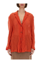 Alysi Women's Wrinkled Effect Shirt Red