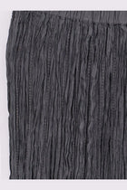 Alysi Women's Wrinkled Viscose Skirt Liquirizia, view 3