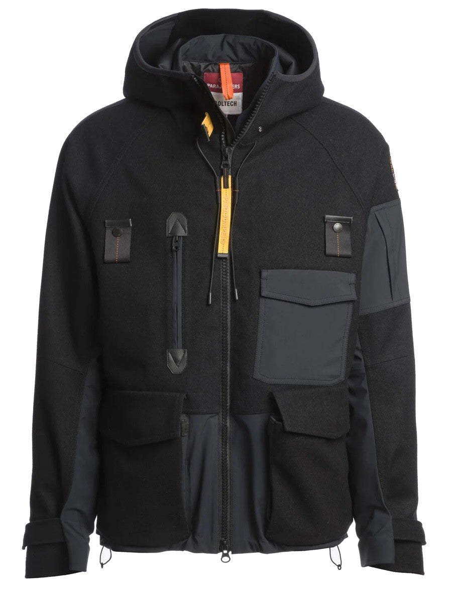 Parajumpers Men's Amak Ski Jacket Black Parajumpers