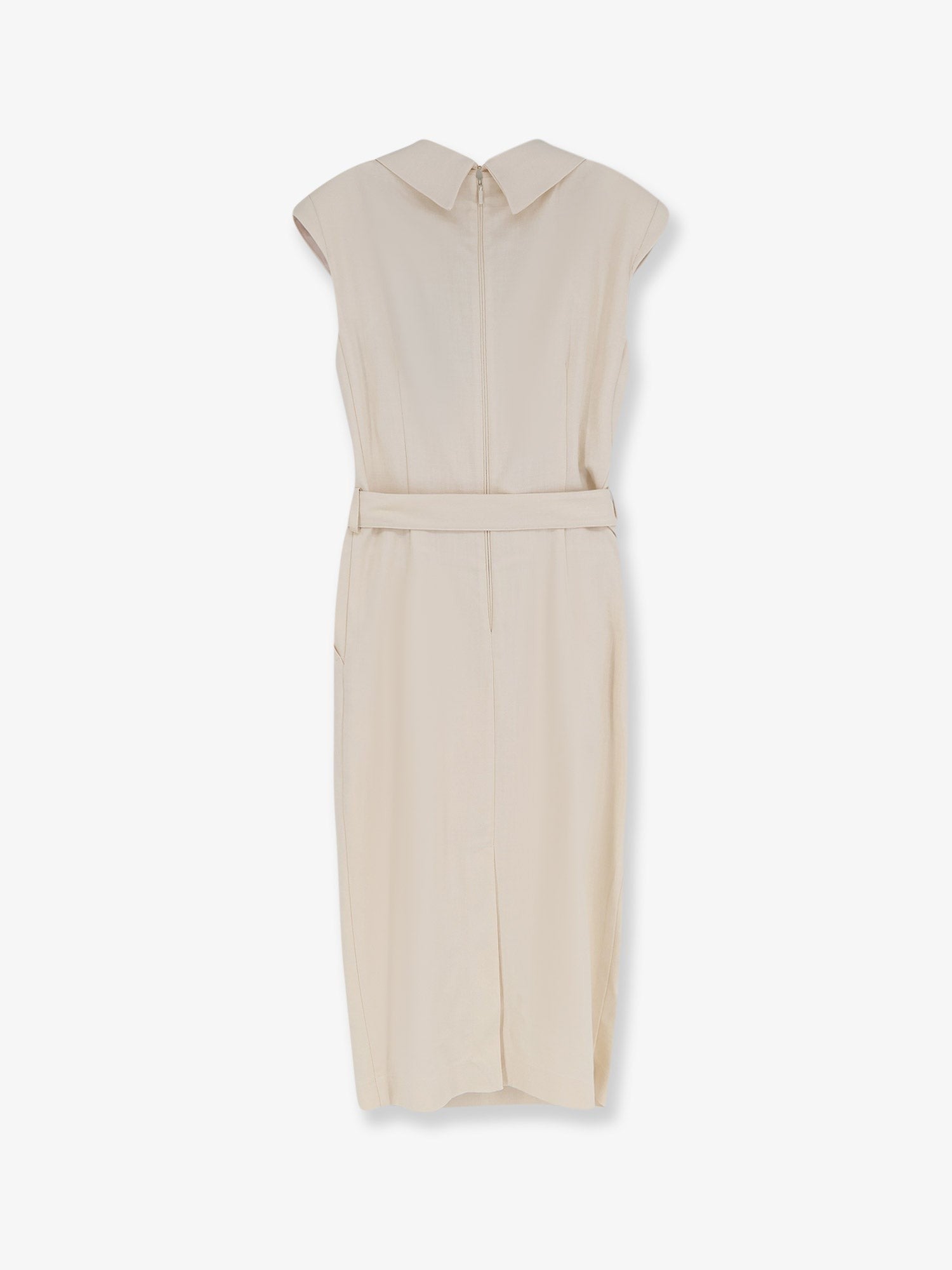 Pinko Women's Amandine Viscose Dress White
