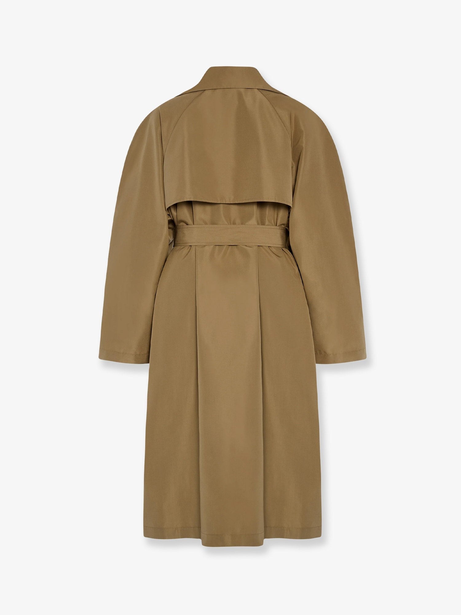 The Row Women's Amapola Ultrafine Silk Trench Coat Beige